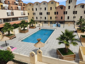 Gruissan: T2 Cabine, Piscine, Parking, Centre, 4/5 pers, Petit Budget - FR-1-796-3